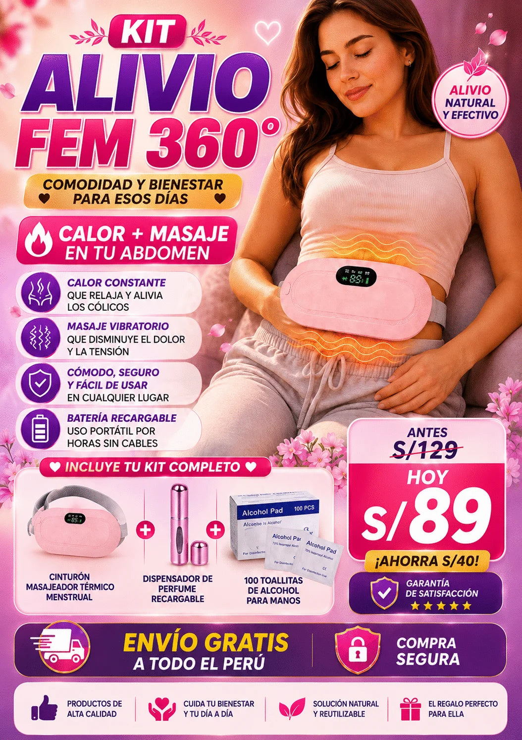 KIT ALIVIO FEM 360°