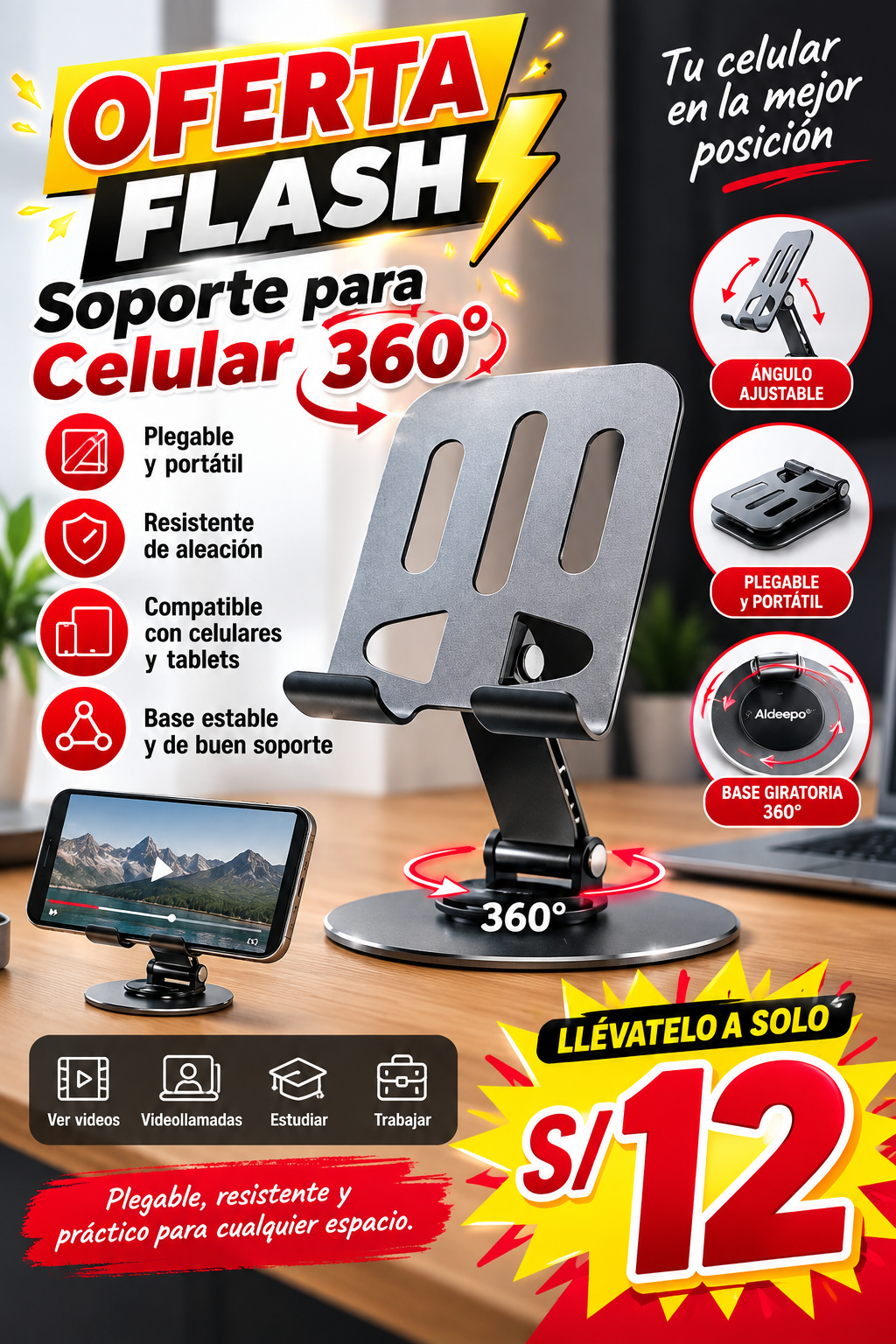 SOPORTE CELULAR - OFERTA FLASH