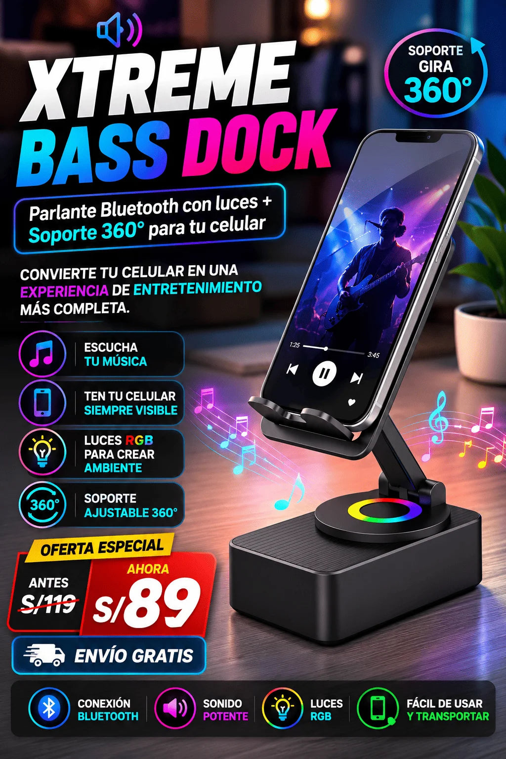 XTREME BASS DOCK
