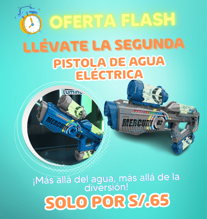 Oferta 2da unidad Pistola de agua Mercury