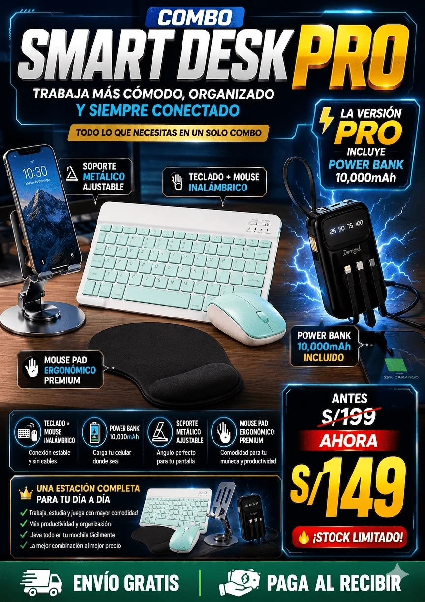 COMBO SMART DESK PRO