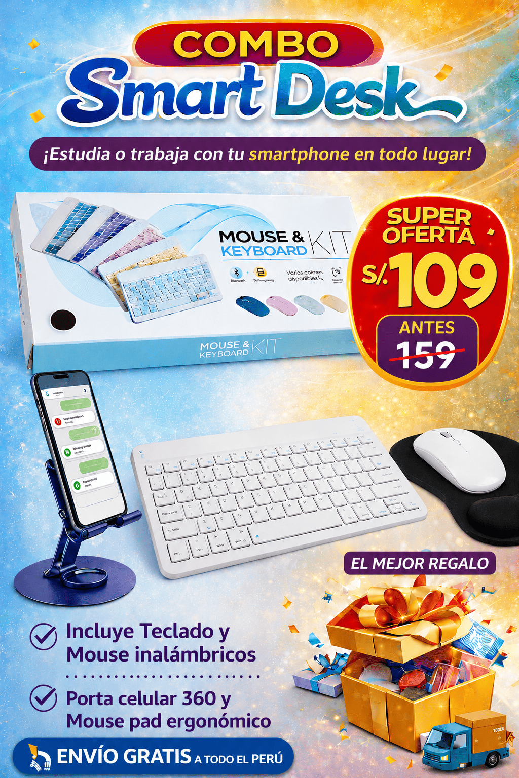 COMBO SMART DESK