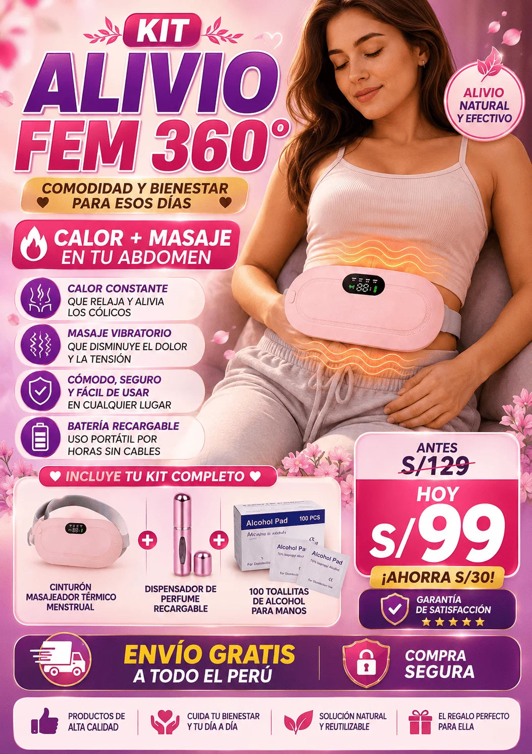 KIT ALIVIO FEM 360°