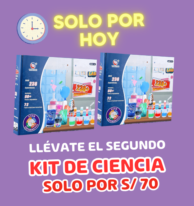 OFERTA 2da unidad del KIT DE CIENCIA