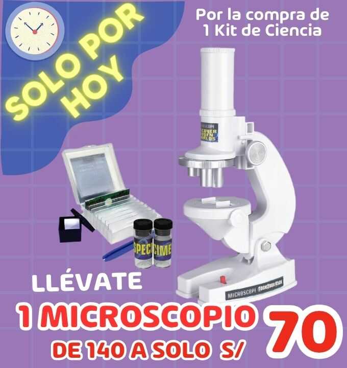 MICROSCOPIO a mitad de precio